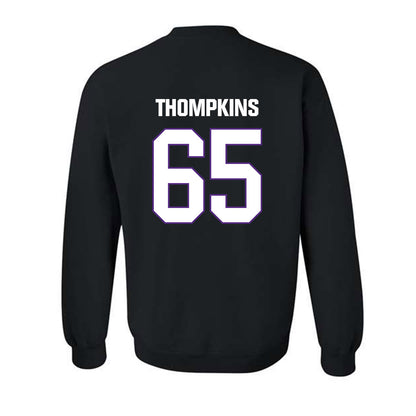 LSU - NCAA Football : Sean Thompkins - Classic Shersey Crewneck Sweatshirt-1