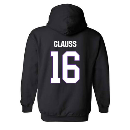 LSU - NCAA Baseball : Ethan Clauss - Classic Shersey Hooded Sweatshirt-1