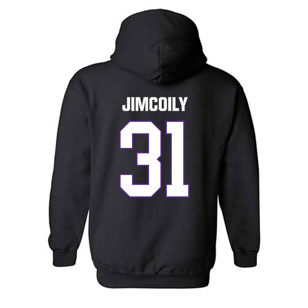 LSU - NCAA Football : CJ Jimcoily - Classic Shersey Hooded Sweatshirt-1