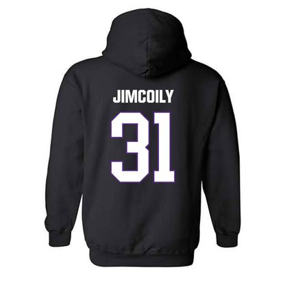 LSU - NCAA Football : CJ Jimcoily - Classic Shersey Hooded Sweatshirt-1