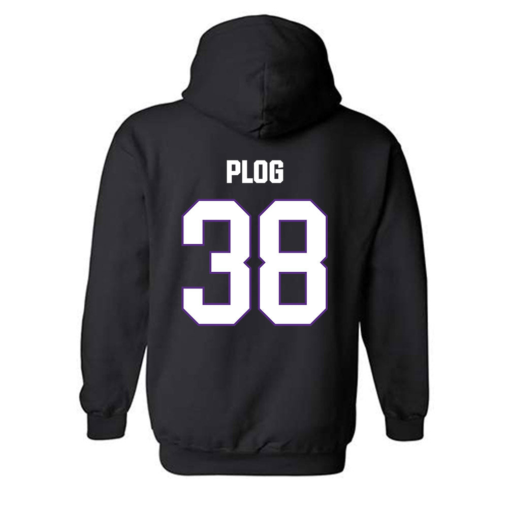 LSU - NCAA Baseball : Ethan Plog - Classic Shersey Hooded Sweatshirt-1