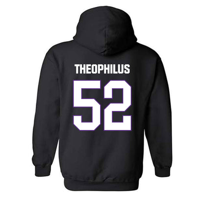 LSU - NCAA Baseball : Zion Theophilus - Classic Shersey Hooded Sweatshirt-1