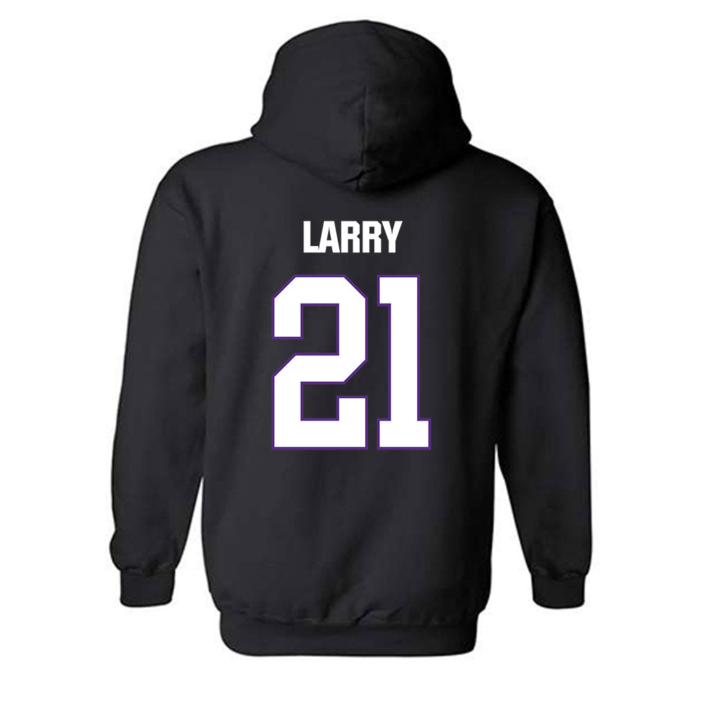 LSU - NCAA Women's Basketball : Chloe Larry - Classic Shersey Hooded Sweatshirt-1