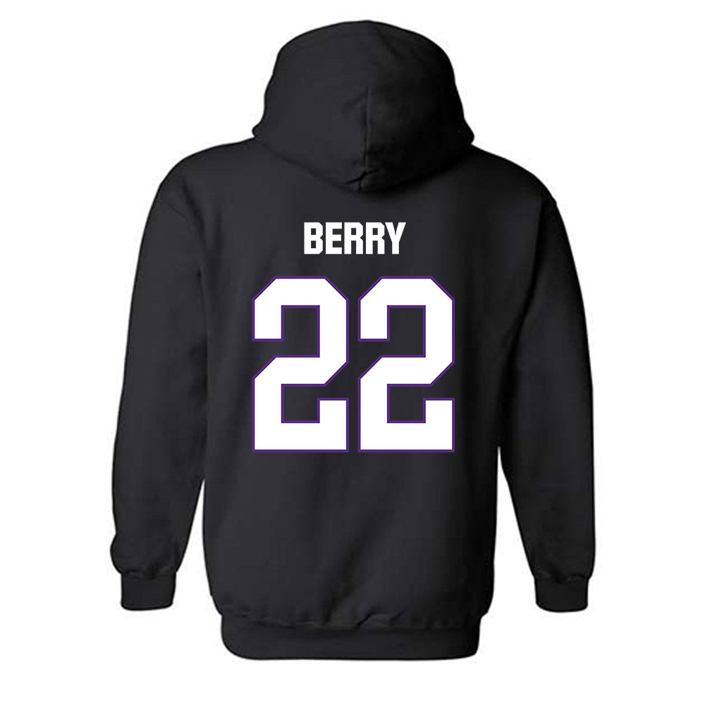 LSU - NCAA Football : Harlem Berry - Classic Shersey Hooded Sweatshirt-1