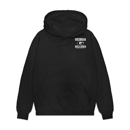 Georgia - NCAA Football : Darren Ikinnagbon - Collage Premium Hooded Sweatshirt-0