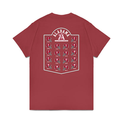 Alabama - NCAA Football : Graphic Tee Comfort Colors T-Shirt-1