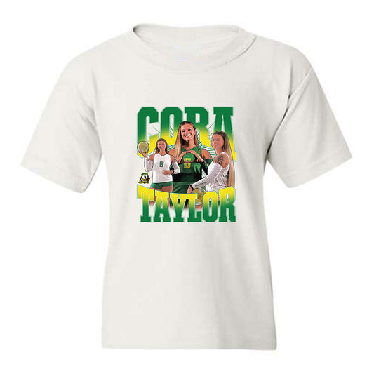 Oregon - NCAA Women's Volleyball : Cora Taylor - Collage Youth T-Shirt-0