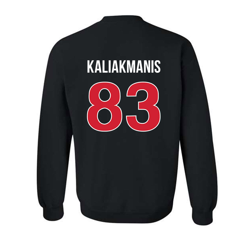 Rutgers - NCAA Football : Dino Kaliakmanis - Classic Shersey Crewneck Sweatshirt-1