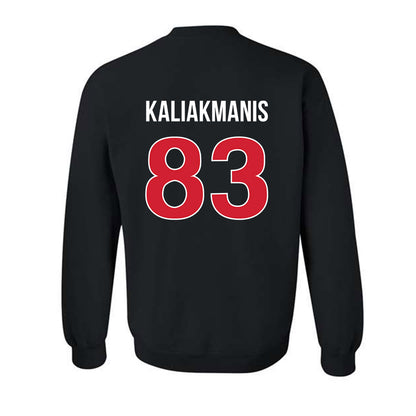 Rutgers - NCAA Football : Dino Kaliakmanis - Classic Shersey Crewneck Sweatshirt-1