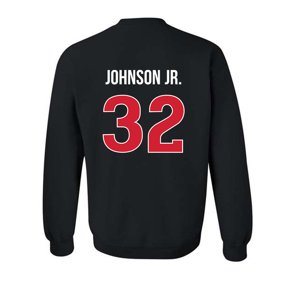 Rutgers - NCAA Football : RJ Johnson Jr. - Classic Shersey Crewneck Sweatshirt-1