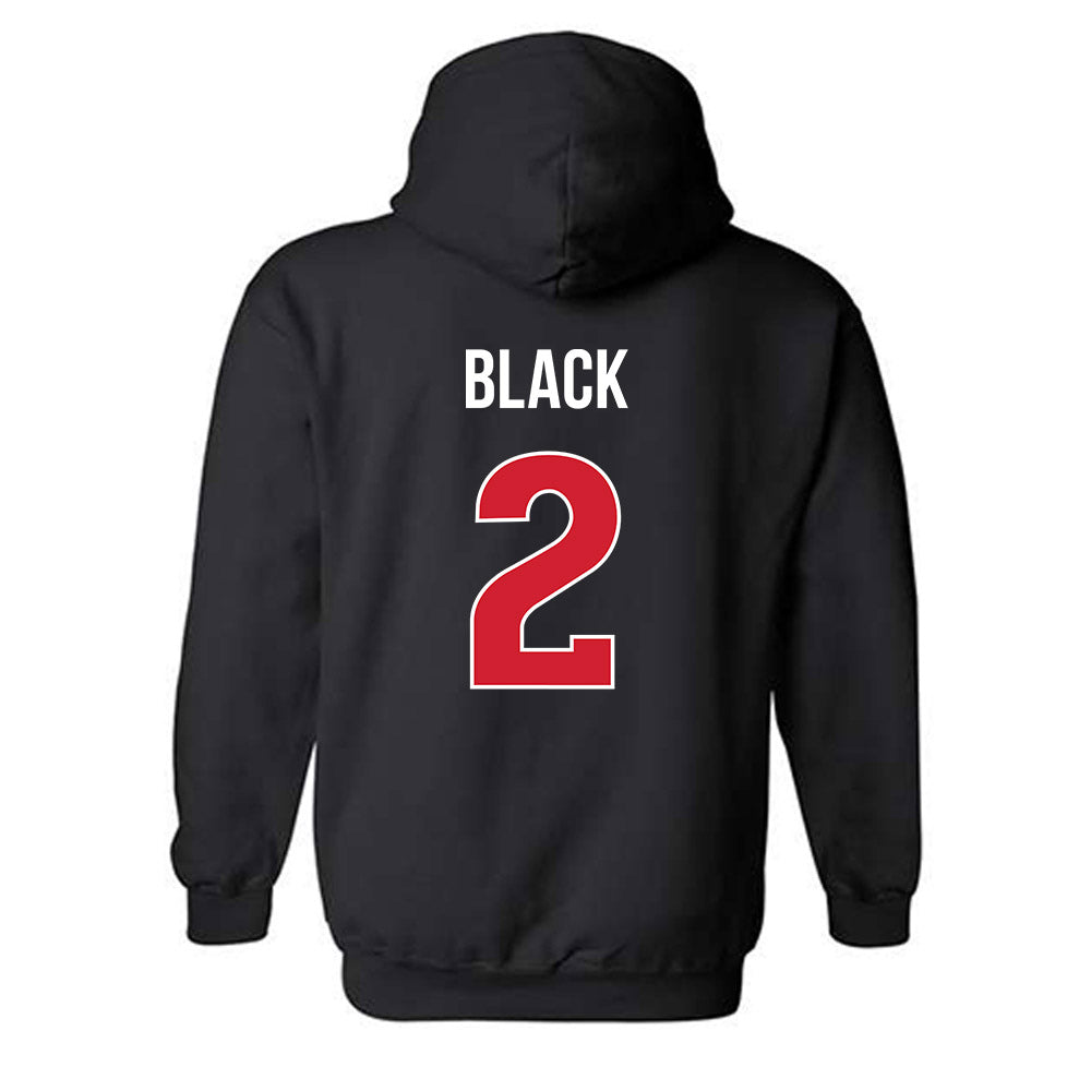 Rutgers - NCAA Football : Benjamin Black - Classic Shersey Hooded Sweatshirt-1