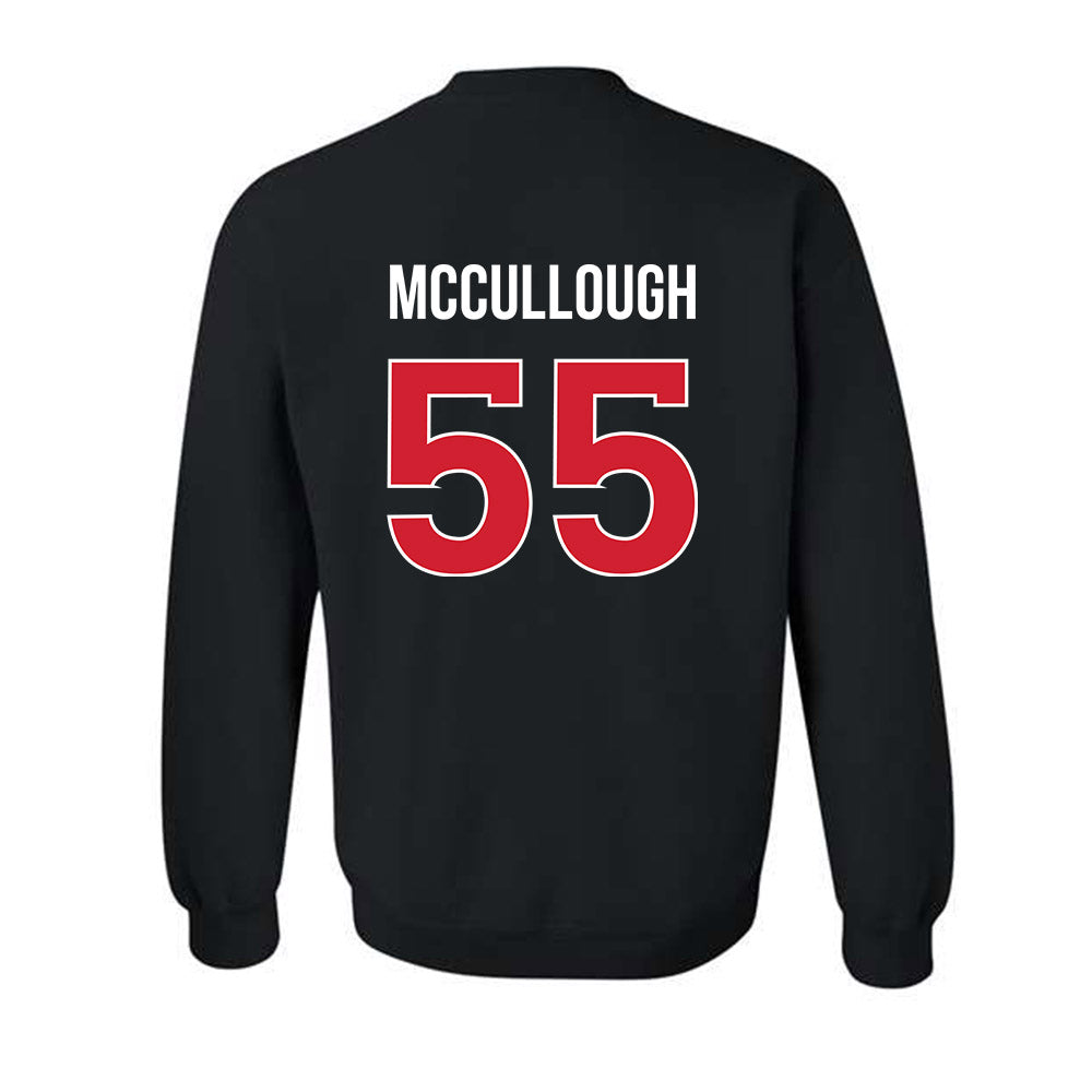 Rutgers - NCAA Men's Lacrosse : Charlie McCullough - Classic Shersey Crewneck Sweatshirt-1
