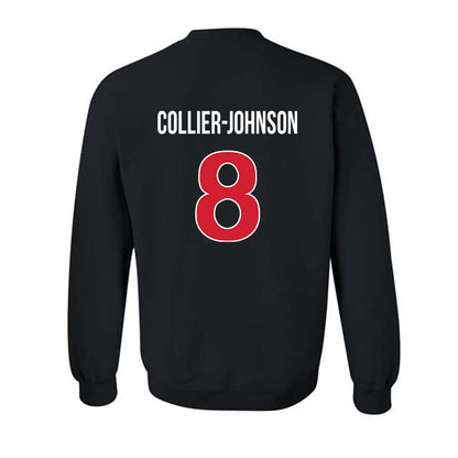 Rutgers - NCAA Football : Wydeek Collier-Johnson - Classic Shersey Crewneck Sweatshirt-1