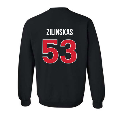 Rutgers - NCAA Football : Hank Zilinskas - Classic Shersey Crewneck Sweatshirt-1