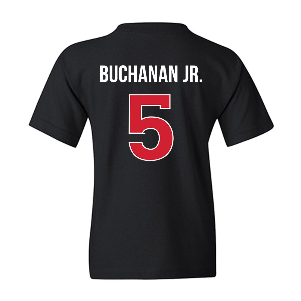 Rutgers - NCAA Men's Basketball : Darren Buchanan Jr. - Classic Shersey Youth T-Shirt-1
