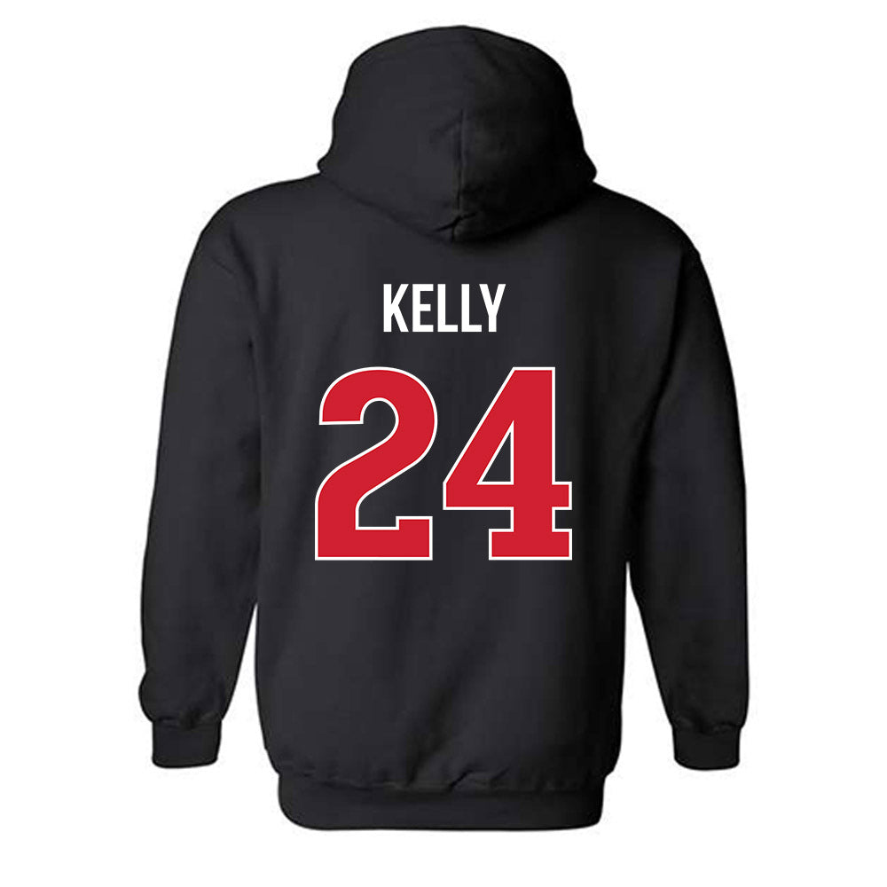 Rutgers - NCAA Men's Lacrosse : Mason Kelly - Classic Shersey Hooded Sweatshirt-1