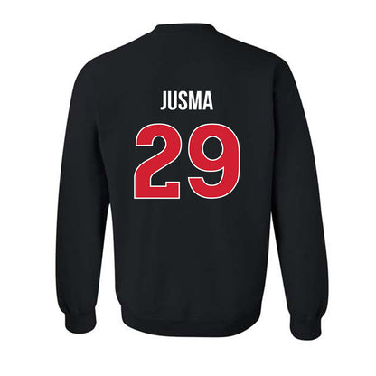 Rutgers - NCAA Football : Sebastian Jusma - Classic Shersey Crewneck Sweatshirt-1