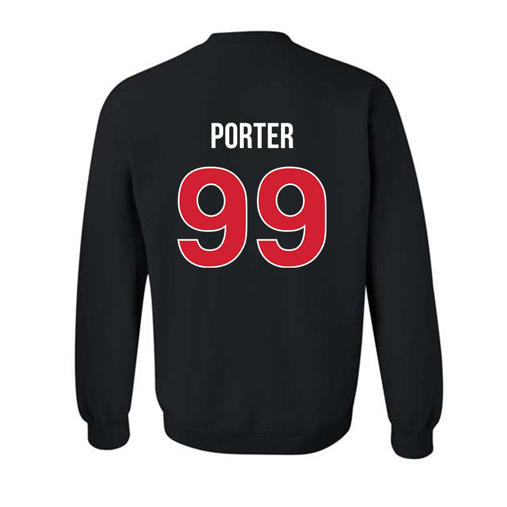 Rutgers - NCAA Football : Rondarius Porter - Classic Shersey Crewneck Sweatshirt-1