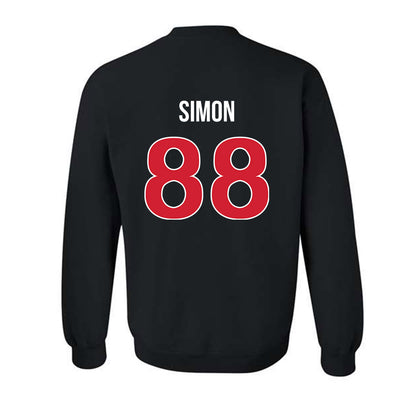 Rutgers - NCAA Football : Jyon Simon - Classic Shersey Crewneck Sweatshirt-1