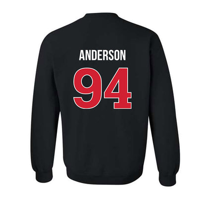 Rutgers - NCAA Football : Jakob Anderson - Classic Shersey Crewneck Sweatshirt-1