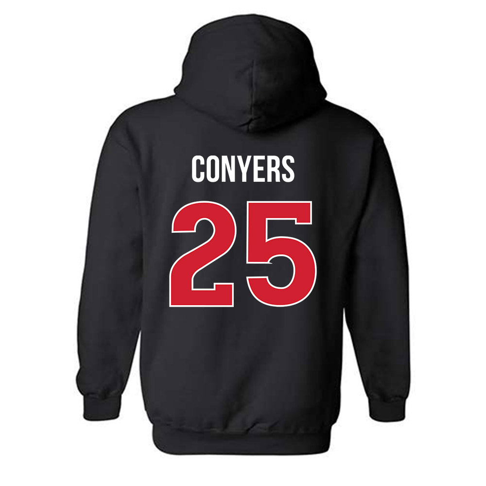 Rutgers - NCAA Football : Jamareis Conyers - Classic Shersey Hooded Sweatshirt-1