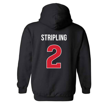 Rutgers - NCAA Softball : Hailey Stripling - Classic Shersey Hooded Sweatshirt-1