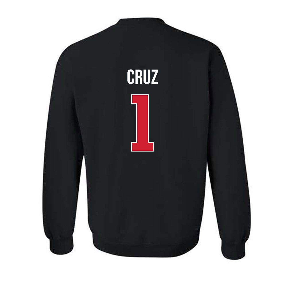 Rutgers - NCAA Baseball : Matthew Cruz - Classic Shersey Crewneck Sweatshirt-1