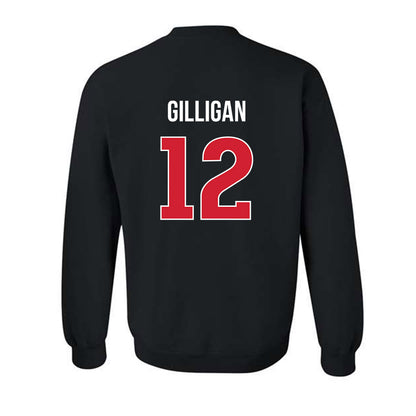 Rutgers - NCAA Baseball : Mickey Gilligan - Classic Shersey Crewneck Sweatshirt-1