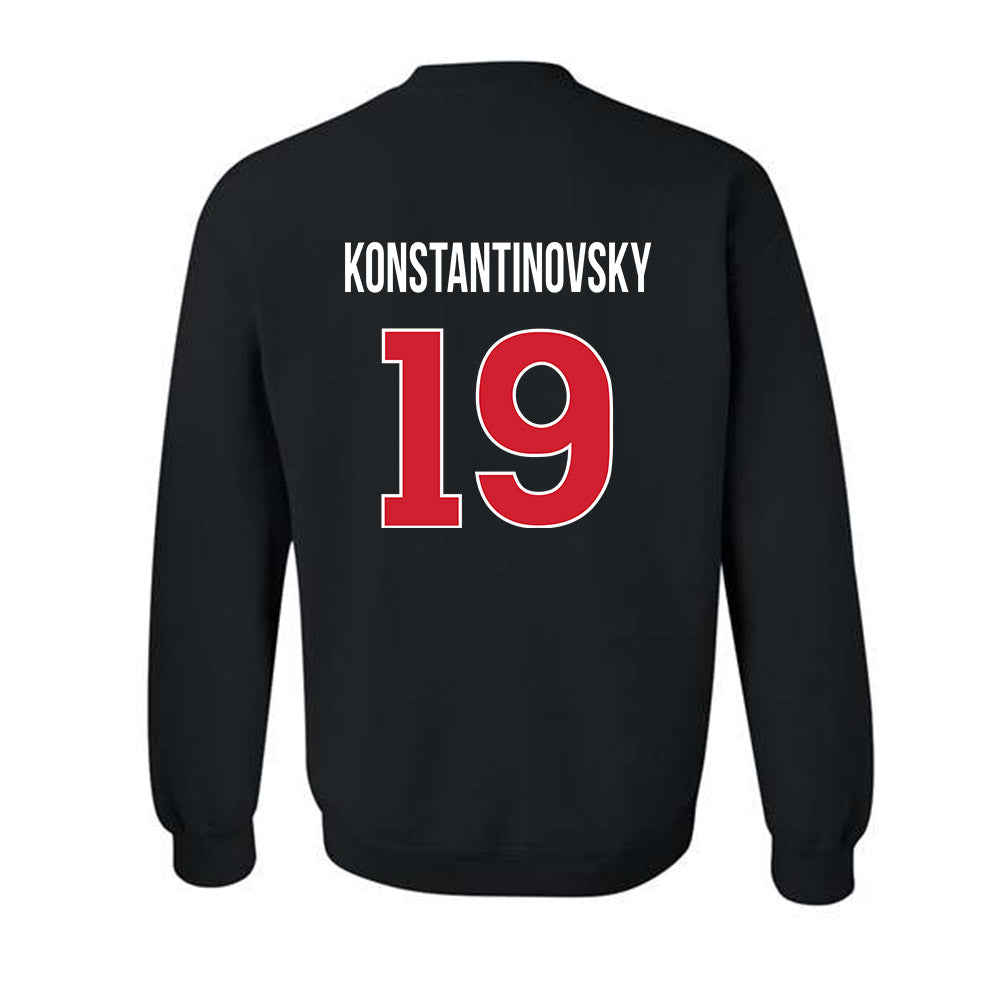 Rutgers - NCAA Baseball : Zack Konstantinovsky - Classic Shersey Crewneck Sweatshirt-1
