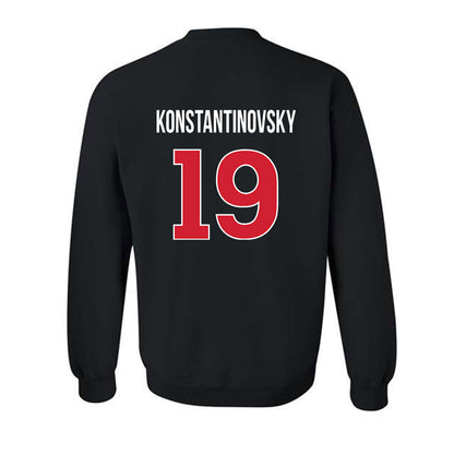 Rutgers - NCAA Baseball : Zack Konstantinovsky - Classic Shersey Crewneck Sweatshirt-1