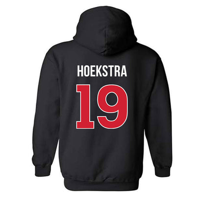 Rutgers - NCAA Softball : Kelsey Hoekstra - Classic Shersey Hooded Sweatshirt-1