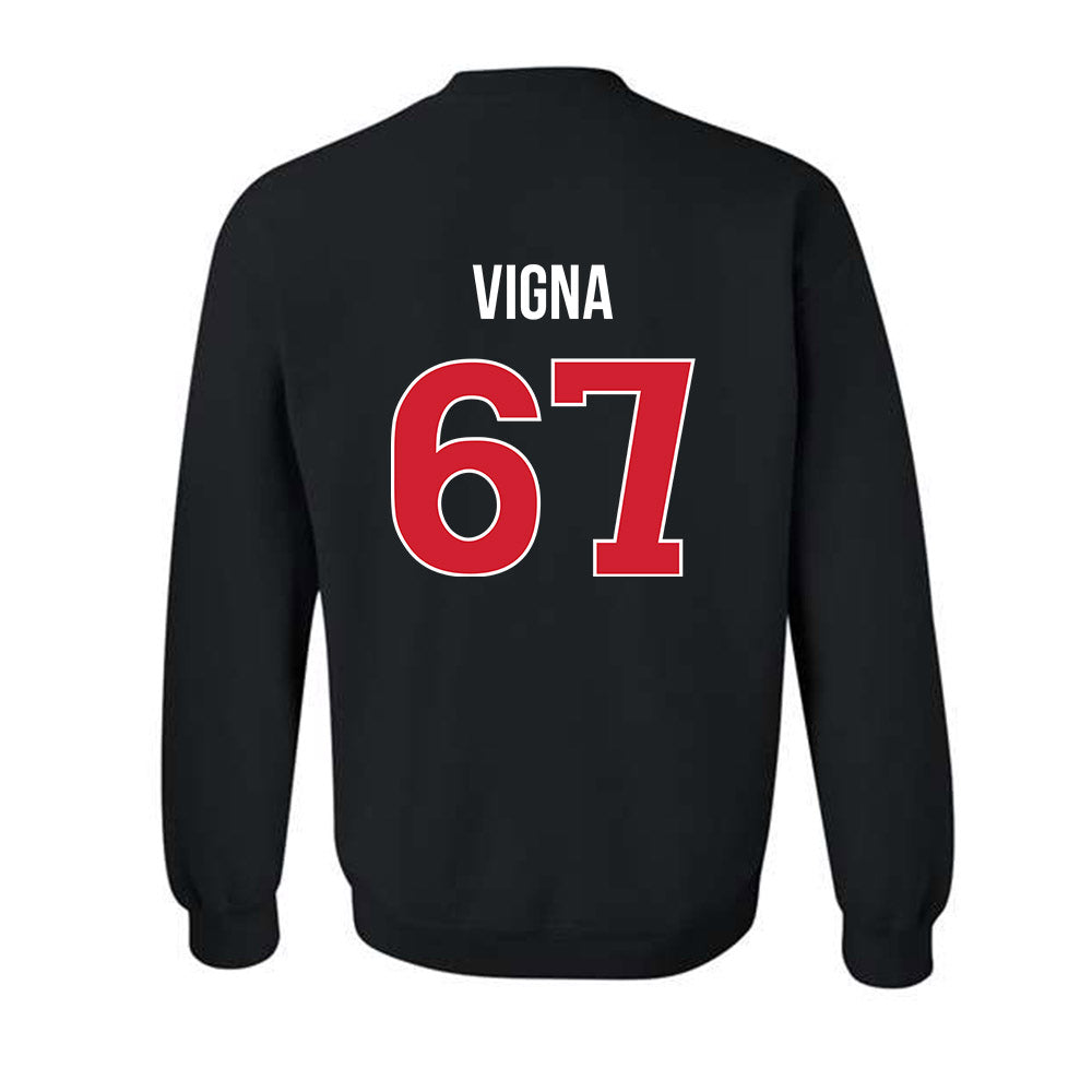 Rutgers - NCAA Football : Christopher Vigna - Classic Shersey Crewneck Sweatshirt-1