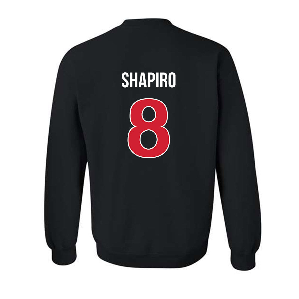 Rutgers - NCAA Baseball : Garrett Shapiro - Classic Shersey Crewneck Sweatshirt-1