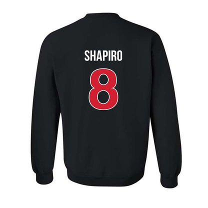Rutgers - NCAA Baseball : Garrett Shapiro - Classic Shersey Crewneck Sweatshirt-1