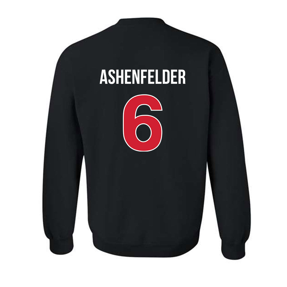 Rutgers - NCAA Football : Sean Ashenfelder - Classic Shersey Crewneck Sweatshirt-1