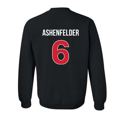 Rutgers - NCAA Football : Sean Ashenfelder - Classic Shersey Crewneck Sweatshirt-1