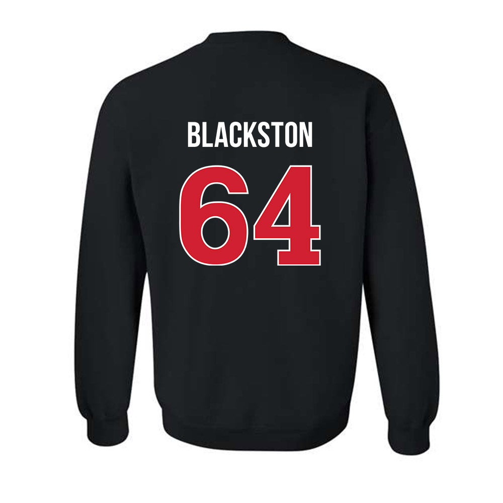 Rutgers - NCAA Football : Joshua Blackston - Classic Shersey Crewneck Sweatshirt-1