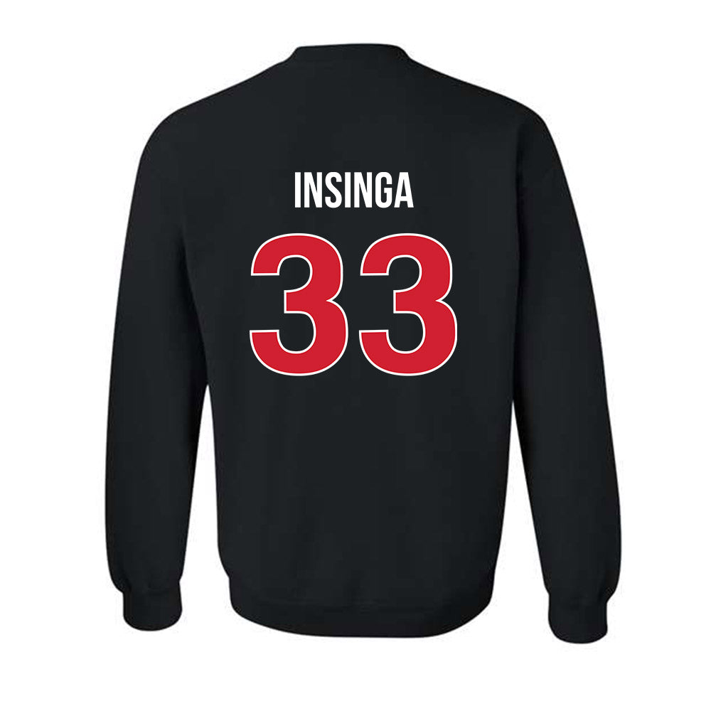 Rutgers - NCAA Football : John Insinga - Classic Shersey Crewneck Sweatshirt-1