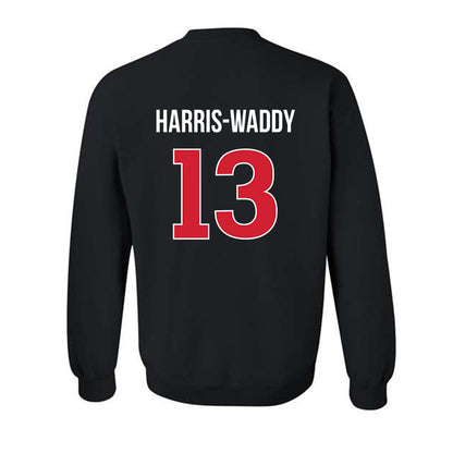 Rutgers - NCAA Women's Volleyball : Zharia Harris-Waddy - Classic Shersey Crewneck Sweatshirt-1