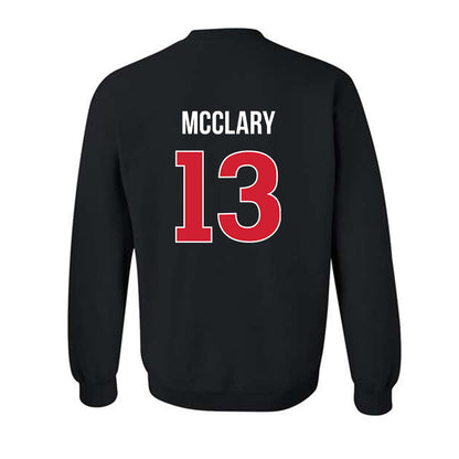 Rutgers - NCAA Football : DJ McClary - Classic Shersey Crewneck Sweatshirt-1