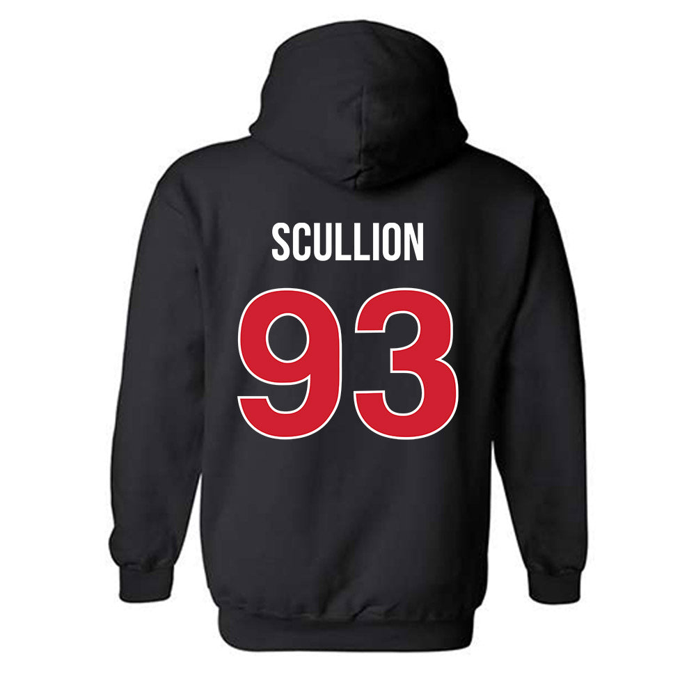 Rutgers - NCAA Football : Jack Scullion - Classic Shersey Hooded Sweatshirt-1