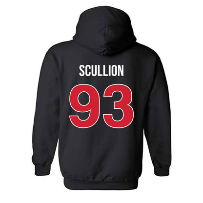 Rutgers - NCAA Football : Jack Scullion - Classic Shersey Hooded Sweatshirt-1