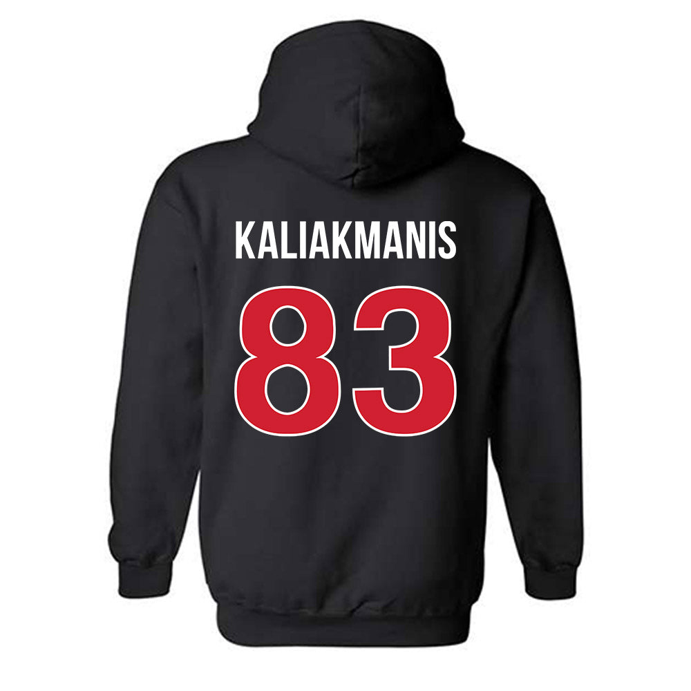 Rutgers - NCAA Football : Dino Kaliakmanis - Classic Shersey Hooded Sweatshirt-1