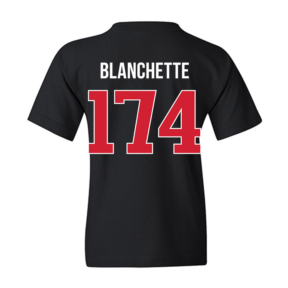 Rutgers - NCAA Wrestling : Nate Blanchette - Classic Shersey Youth T-Shirt-1