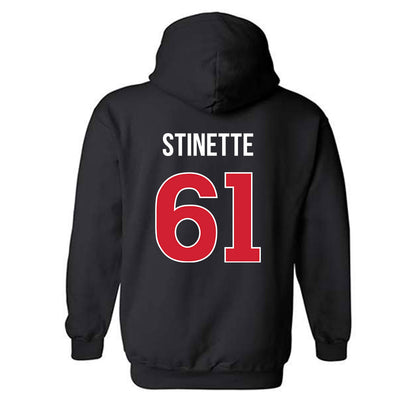 Rutgers - NCAA Football : Emir Stinette - Classic Shersey Hooded Sweatshirt-1