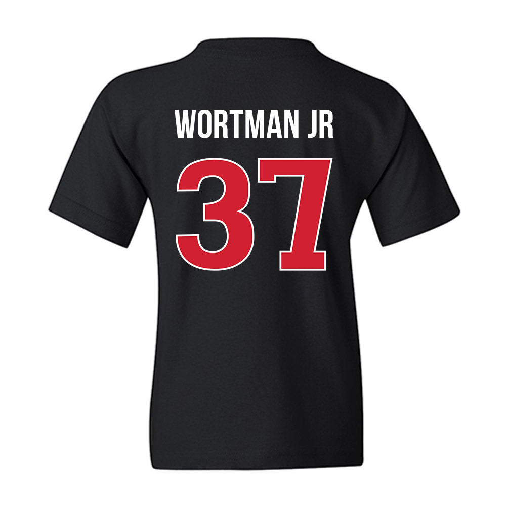 Rutgers - NCAA Football : RJ Wortman Jr - Classic Shersey Youth T-Shirt-1
