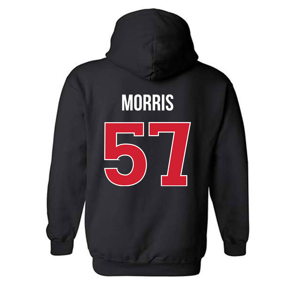 Rutgers - NCAA Women's Soccer : Riley Morris - Classic Shersey Hooded Sweatshirt-1