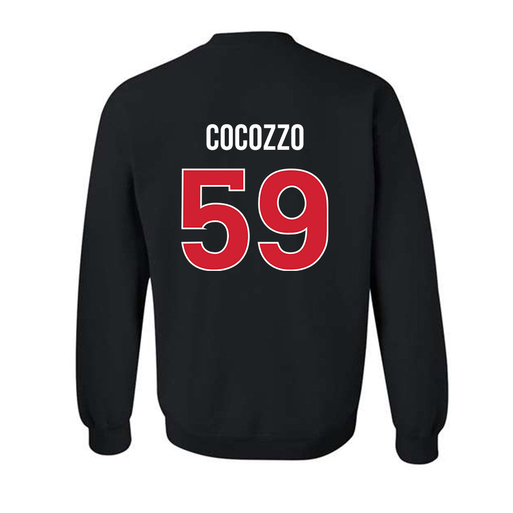 Rutgers - NCAA Football : James Cocozzo - Classic Shersey Crewneck Sweatshirt-1