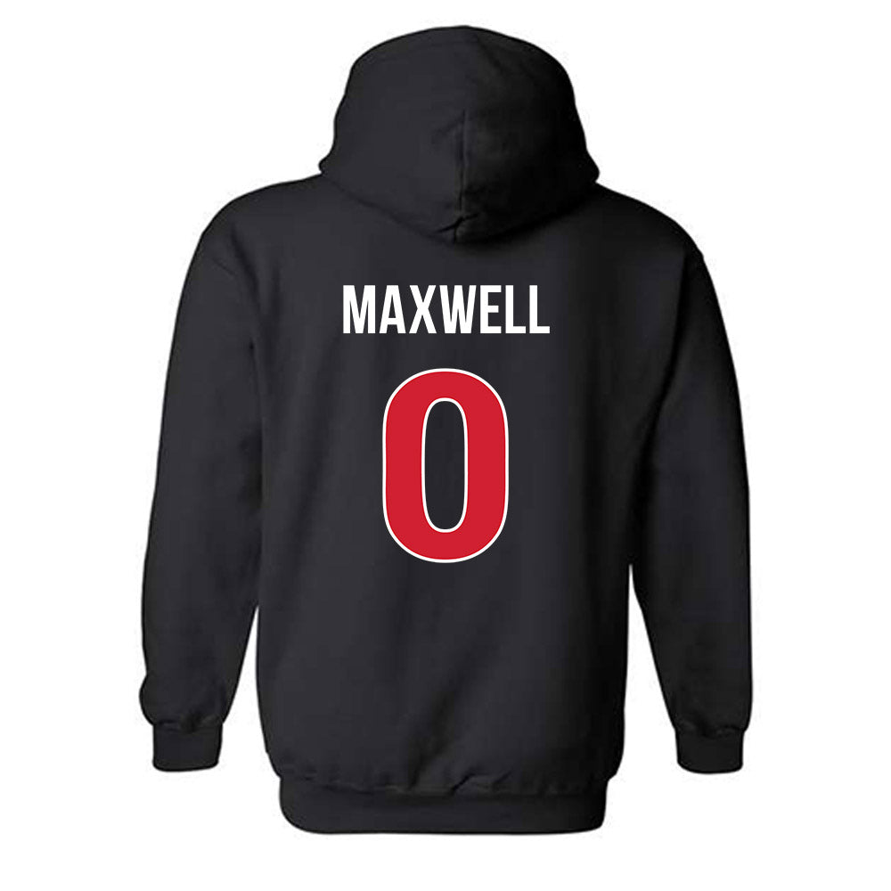 Rutgers - NCAA Women's Volleyball : Aspen Maxwell - Classic Shersey Hooded Sweatshirt-1