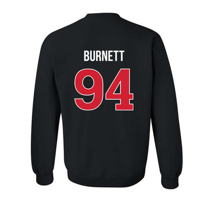 Rutgers - NCAA Football : Jdan Burnett - Classic Shersey Crewneck Sweatshirt-1